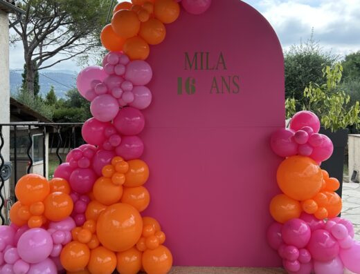DECORATION ANNIVERSAIRE : JE SUBLIME VOTRE EVENEMENT
