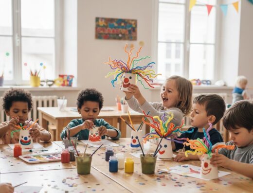 ATELIER CARNAVAL – CREATION DE CLOWN RIGOLO – DE 3 A 6 ANS