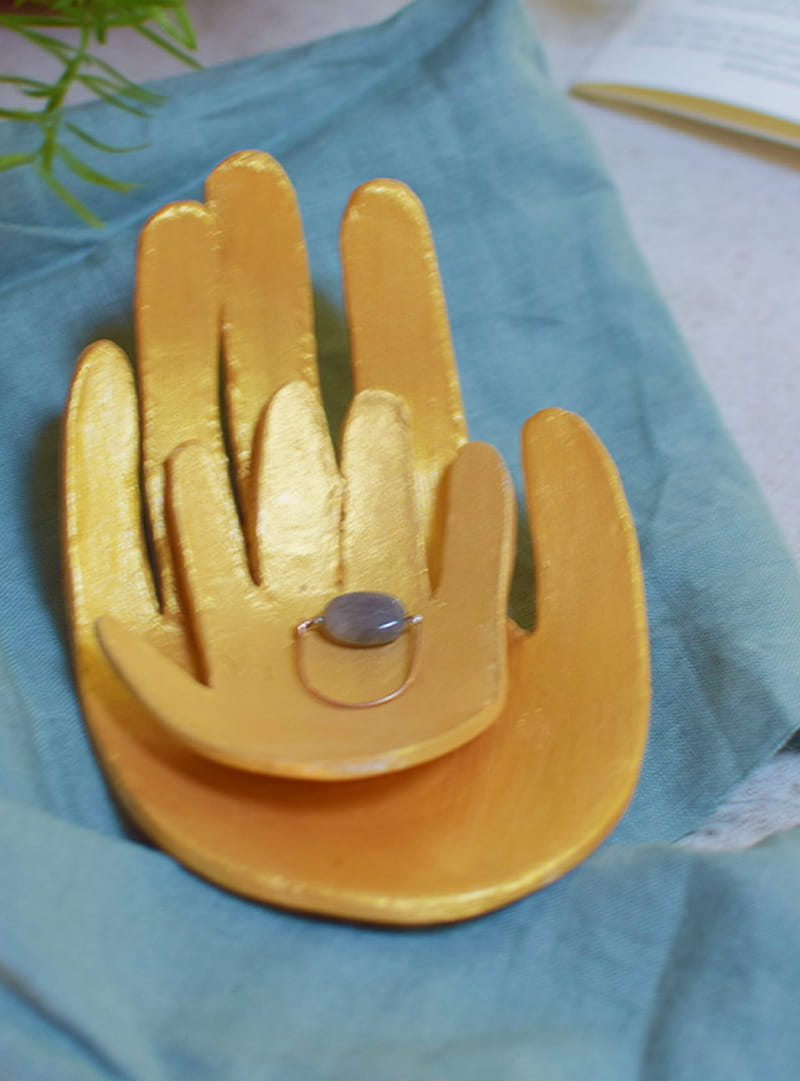 Kit vide-poches main en argile