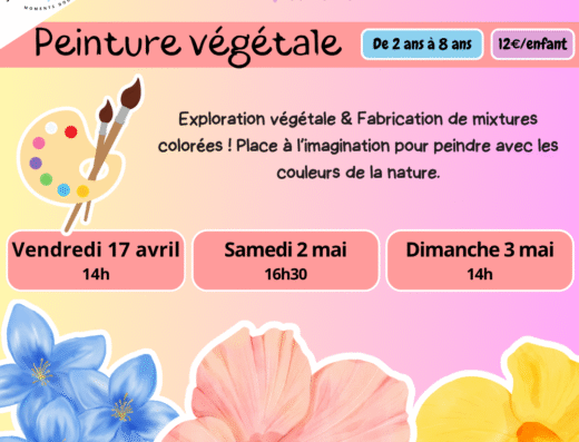 ATELIER PEINTURE VEGETALE