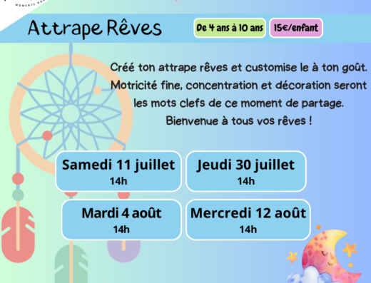 ATELIER PARENT-ENFANT : ATTRAPES REVES