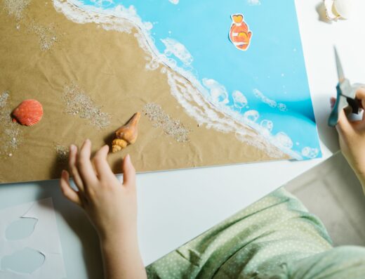 ATELIER PARENT-ENFANT : CREATION DE LA MER
